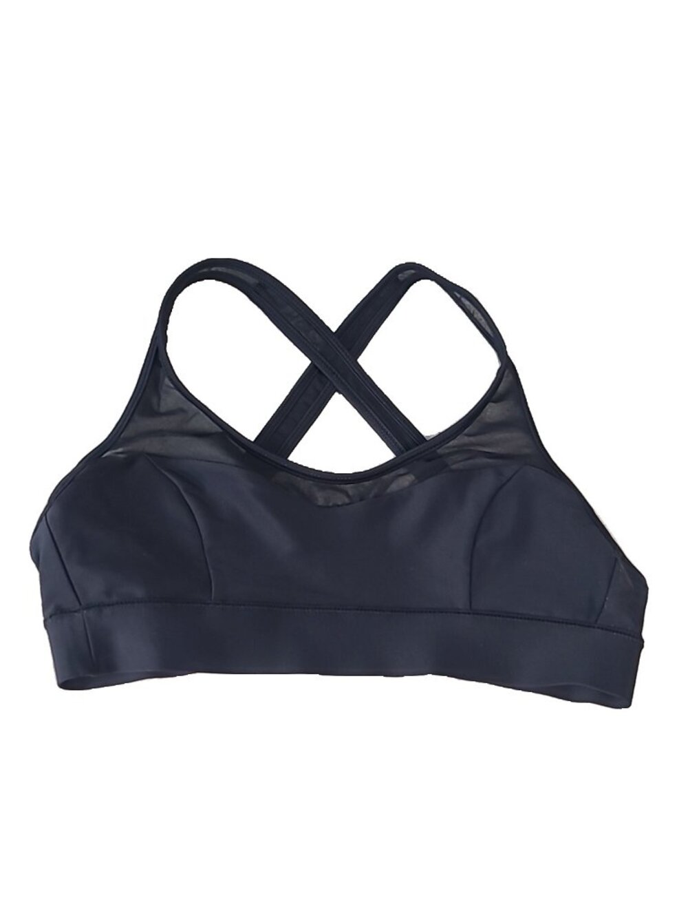 lululemon athletica Workout to Water Bra Size 2 Black EUC